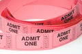 Admission Tickets Royalty Free Stock Photo
