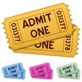 Admit One Cinema Tickets