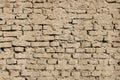 adobe air brick wall flat texture and full frame background Royalty Free Stock Photo