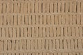 Adobe blocks from a Huaca, Miraflores, Peru Royalty Free Stock Photo