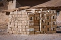 Adobe bricks for construction Royalty Free Stock Photo