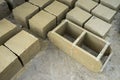 Adobe bricks in Sigsig Ecuador Royalty Free Stock Photo