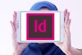 Adobe InDesign program logo Royalty Free Stock Photo