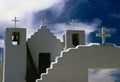 Adobe Mission Church in the Taos Pueblo, New Mexico Royalty Free Stock Photo
