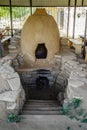 An adobe pottery kiln for firing ceramic products