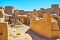 Adobe towers of Rayen, Iran Royalty Free Stock Photo