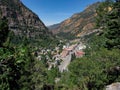 Autumn in The Town of Ouray Royalty Free Stock Photo