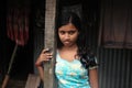 Adolescent Girl in India Royalty Free Stock Photo