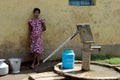 Adolescent Girl in rural India Royalty Free Stock Photo