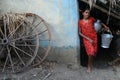 Adolescent Girl in rural India Royalty Free Stock Photo