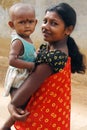 Adolescent Girl in rural India Royalty Free Stock Photo