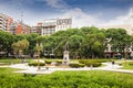 Adolfo Alsina statue at Plaza Libertad , Bueno Aires, Argentina