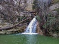 Adonis Baths, the famous showplace for tourists near Paphos, Cyprus.