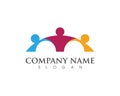 Community care Logo template