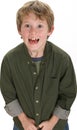 Adorable 8 Year Old Boy Royalty Free Stock Photo
