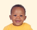 Adorable african baby with a beautiful smile Royalty Free Stock Photo