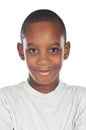 Adorable african preadolescent Royalty Free Stock Photo