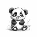 Cute Panda cartoon