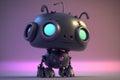 A adorable, animated Discord robot. AI