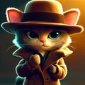 Adorable Anthropomorphic Kitten Detective: A Hardboiled Tale