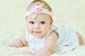 Adorable baby girl Royalty Free Stock Photo