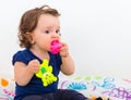 Adorable baby girl Royalty Free Stock Photo