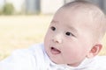Adorable baby look ahead Royalty Free Stock Photo