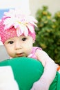 Adorable Baby Making Funny Face Royalty Free Stock Photo