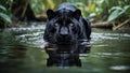 Adorable black panther