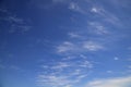Adorable blue sky in Santo Angelo, RS Brazil.