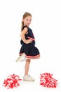 Adorable Cheerleader Royalty Free Stock Photo
