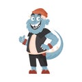 This adorable creature is really enjoyable and can make people giggle. Cartoon style