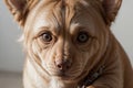 Adorable Domestic Dog A Captivating Close up Shot.AI Generated