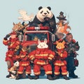 Adorable Fire Department, Save The Day!