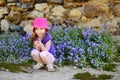 Adorable girl portrait outdoors Royalty Free Stock Photo