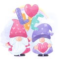 Adorable Gnome Illustration