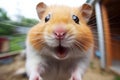 Adorable Hamster selfi pet. Generate Ai Royalty Free Stock Photo