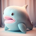 Cute Squishy Shark Plush Toy