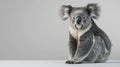 The adorable koala sitting.AI generated image Royalty Free Stock Photo