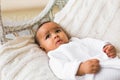 Adorable little african american baby boy smiling - Black people Royalty Free Stock Photo