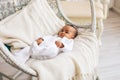 Adorable little african american baby boy smiling - Black people Royalty Free Stock Photo