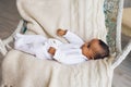 Adorable little african american baby boy smiling - Black people Royalty Free Stock Photo