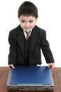 Adorable Little Businessman Royalty Free Stock Photo