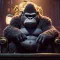 Adorable Little King Kong Animation