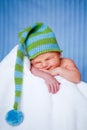 Adorable newborn baby