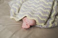Adorable newborn baby feet Royalty Free Stock Photo