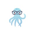 Adorable octopus character