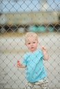 Adorable one year old boy Royalty Free Stock Photo