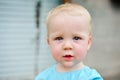 Adorable one year old boy Royalty Free Stock Photo