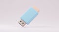 Cute Pastel USB Drive Royalty Free Stock Photo